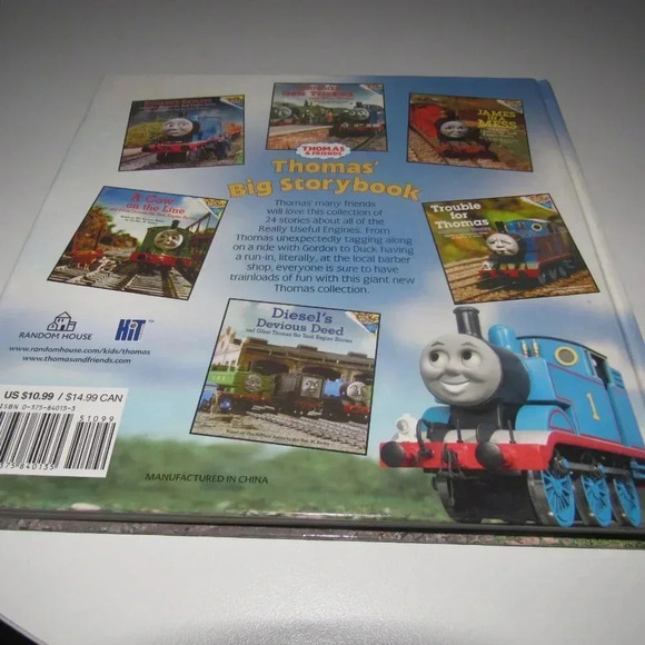 Thomas & Friends THOMAS’ BIG STORYBOOK (6 books in 1)~Thomas James Edward Diesel - Picture 4 of 5